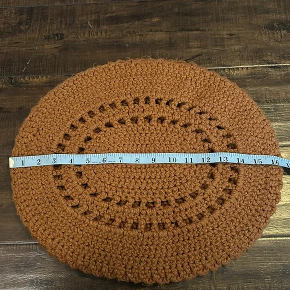 Boho Crocheted Set of 4 Placemats - Picture 3 of 4